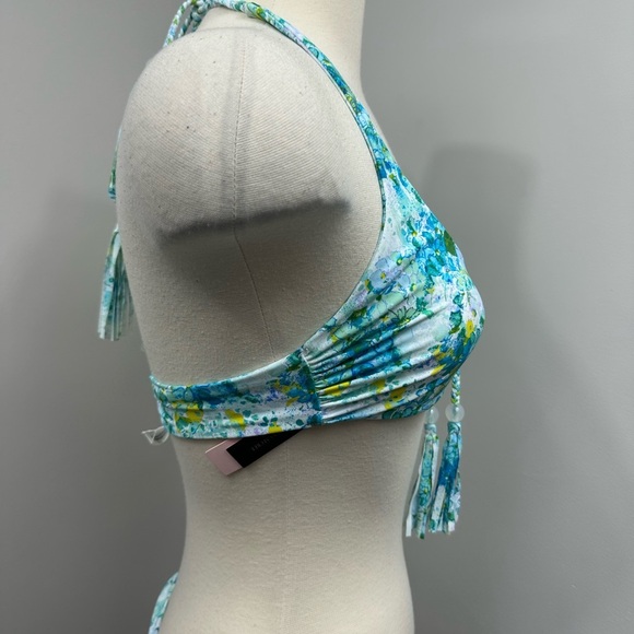 VS Teal Floral Bikini Set - Picture 11 of 13